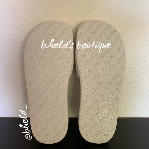 lululemon Restfeel Women’s Slide in Bone (Cream/Off-White) Size 10 New NWT - Picture 6 of 15